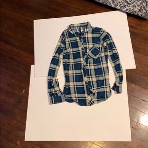 Plaid Top
